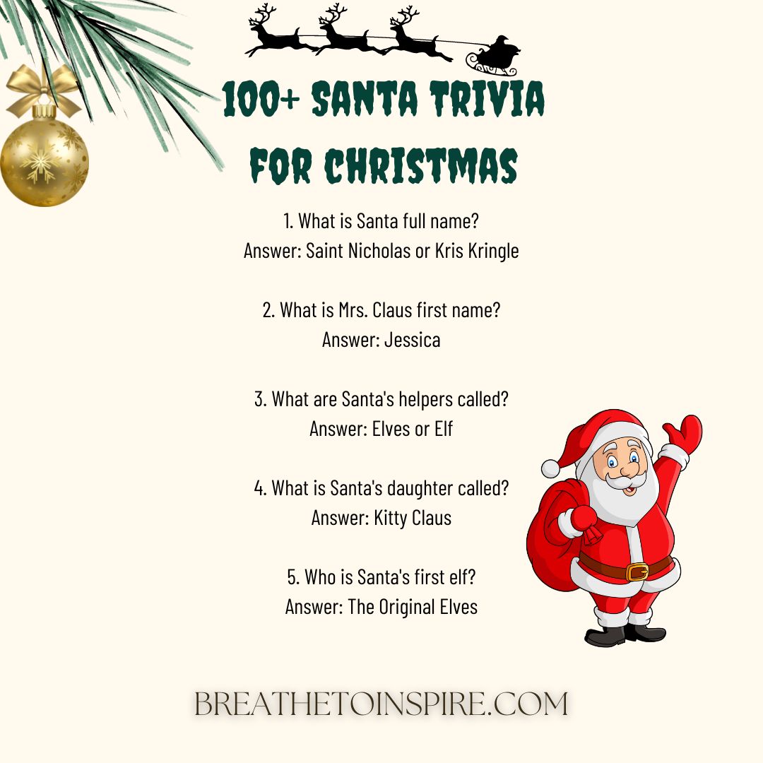 Christmas Trivia Questions And Answers From Movies To Food