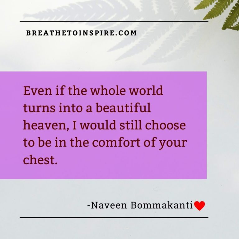 even if the world-love-quotes-naveen-bommakanti