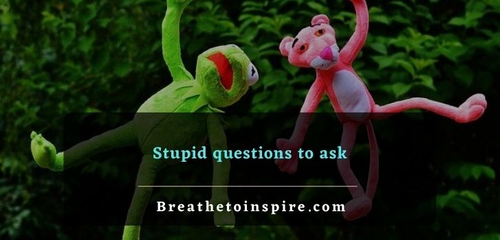 Stupid questions to ask 500+ Stupid questions on different topics to ask (Funny, tricky, dumb, deep, random)