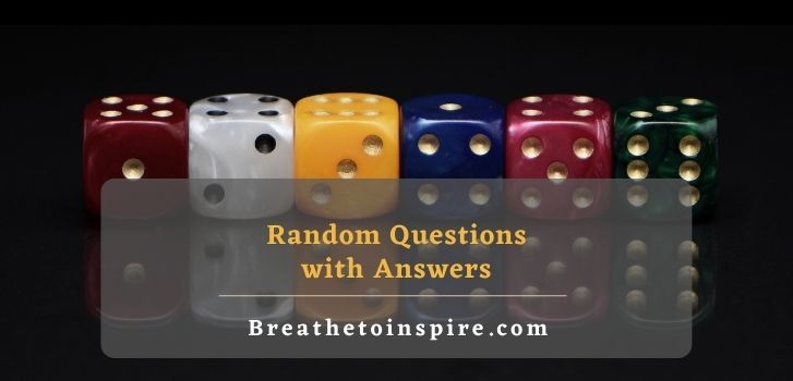 random questions with answers 50+ Random questions that make you think with answers
