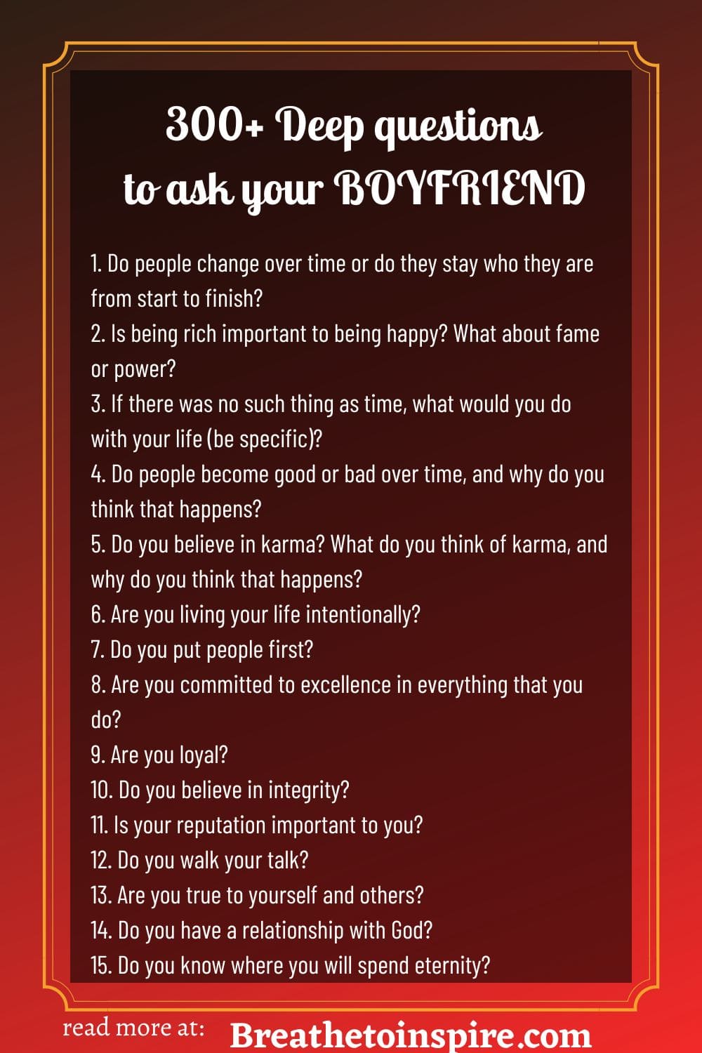 300 Questions To Ask Your Boyfriend From Funny To Deep Cute To Juicy