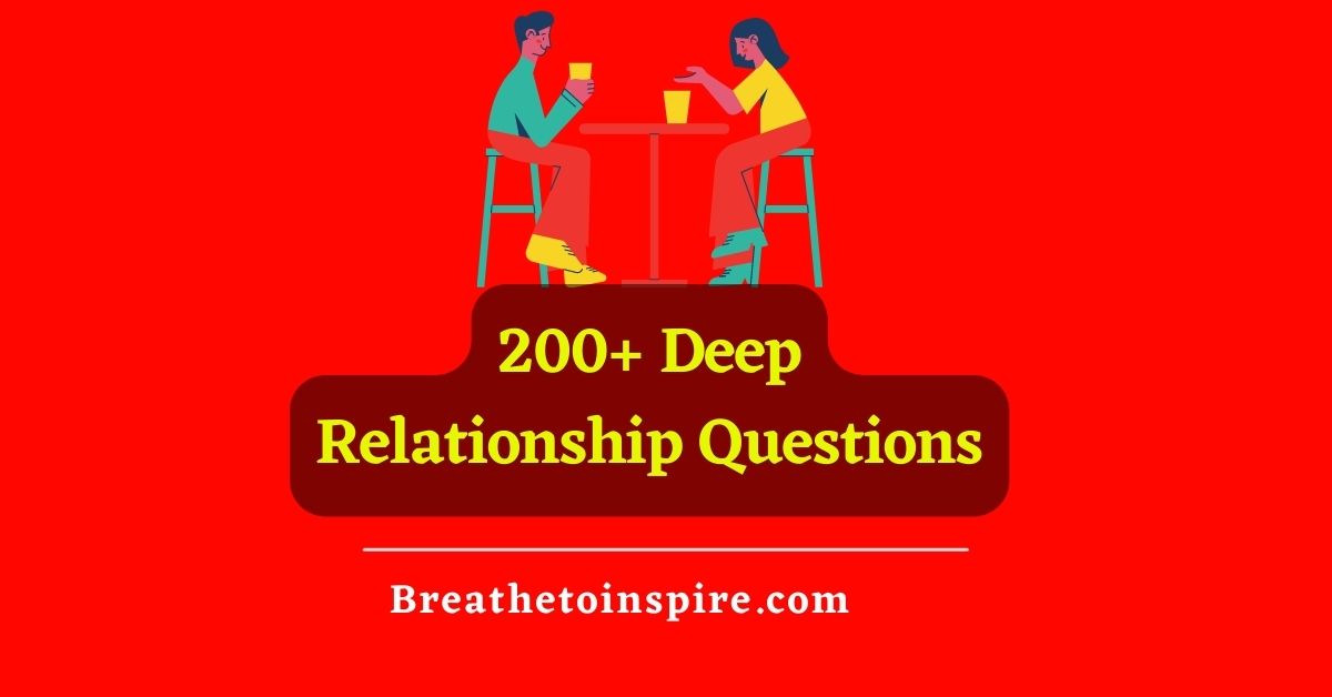 What Are Some Deep Relationship Questions