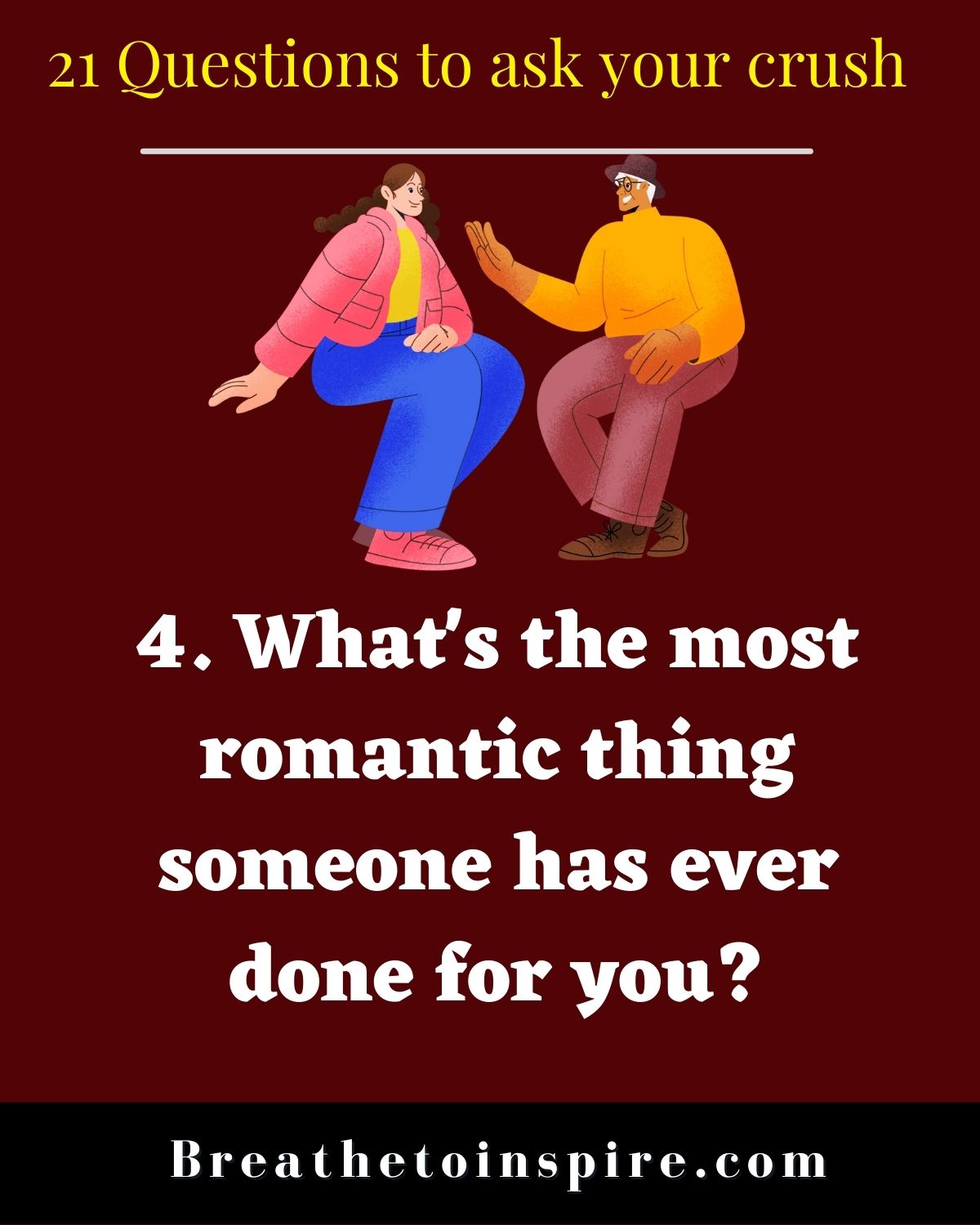 21 Questions To Ask Your Crush (This Strategic List Reveals A Lot About ...