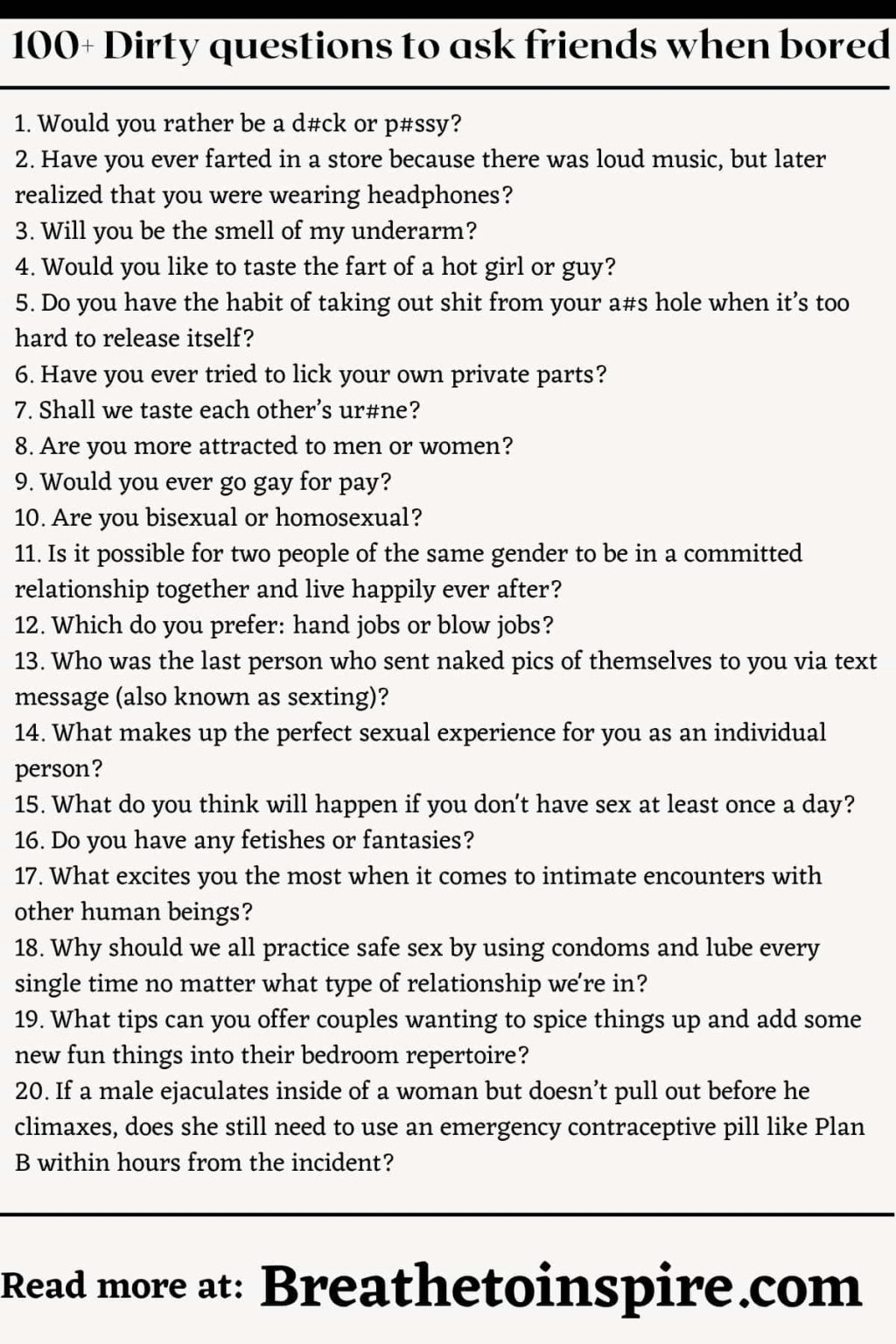 Dirty Questions To Ask Friends When Bored  1024x1536 