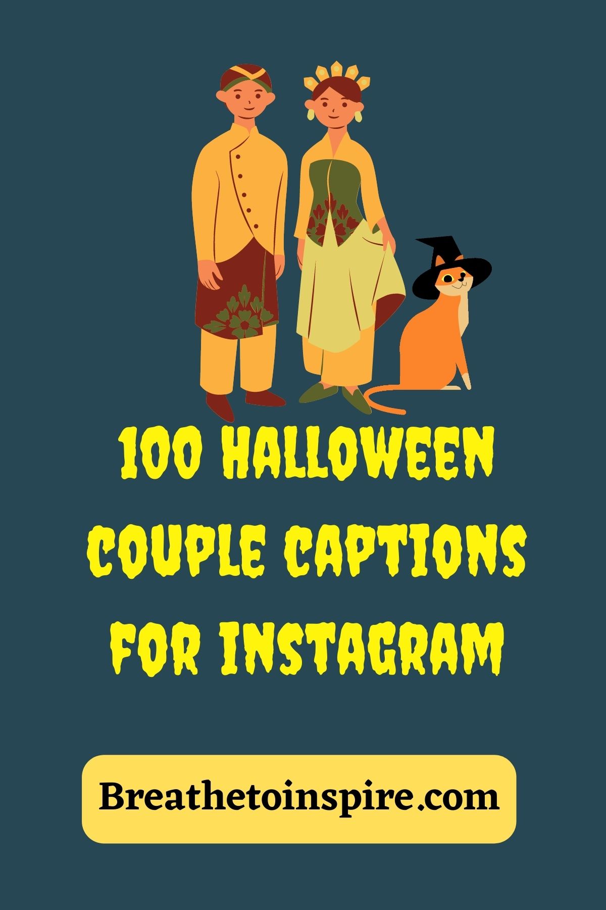 150+ Halloween Captions For Couples That Will Make Your Instagram