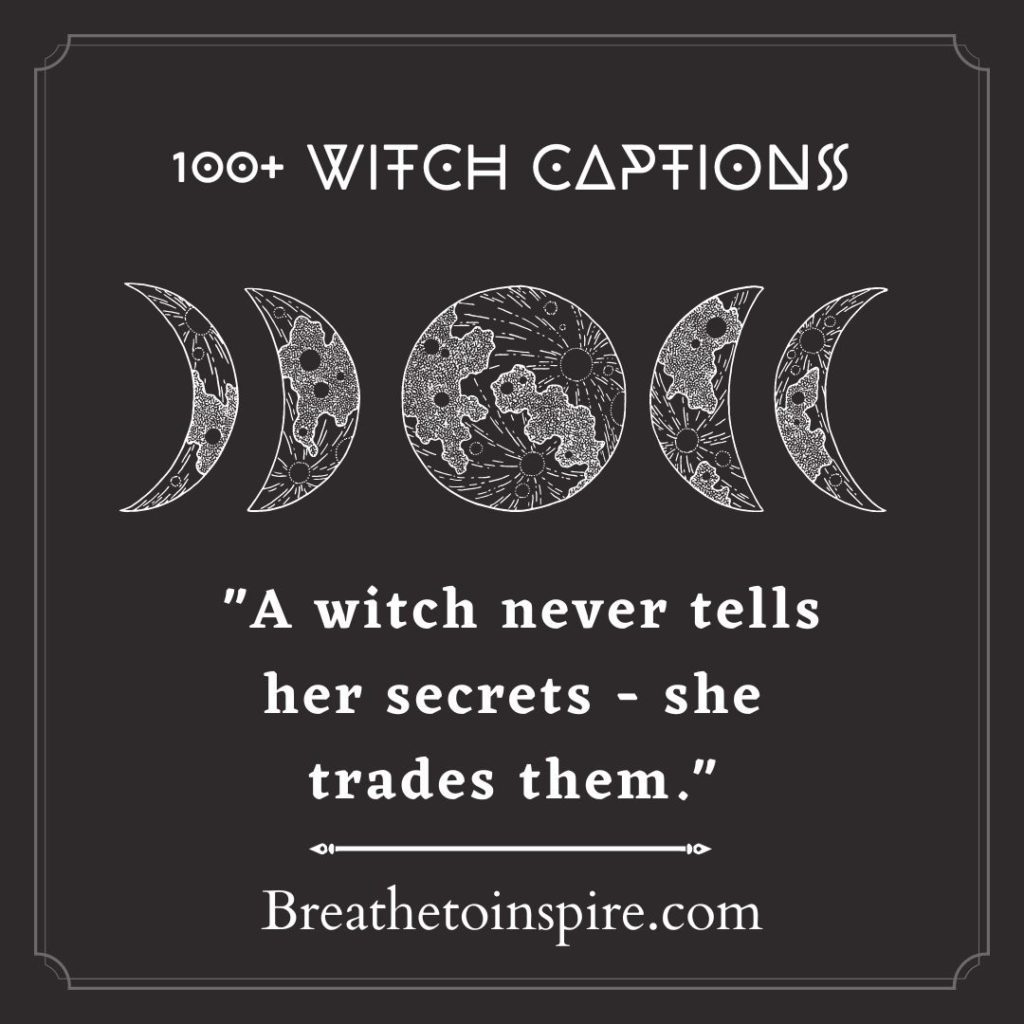 Witch captions for instagram 250+ Witch captions for Instagram that leave you bewitched (Halloween Edition)