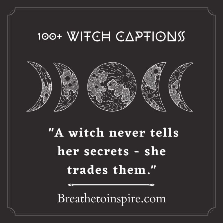 250+ Witch Captions For Instagram That Leave You Bewitched (Halloween ...