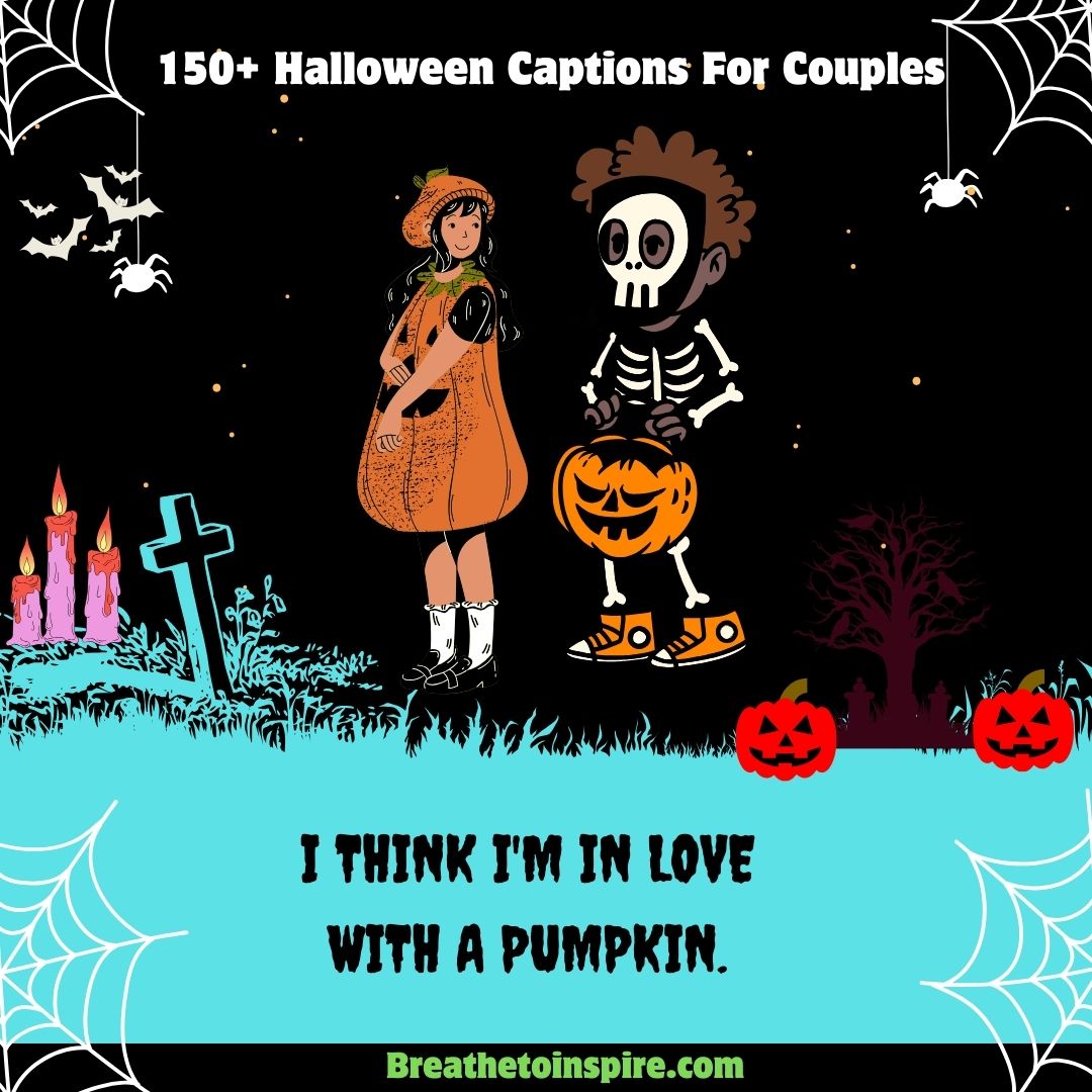 150+ Halloween Captions For Couples That Will Make Your Instagram
