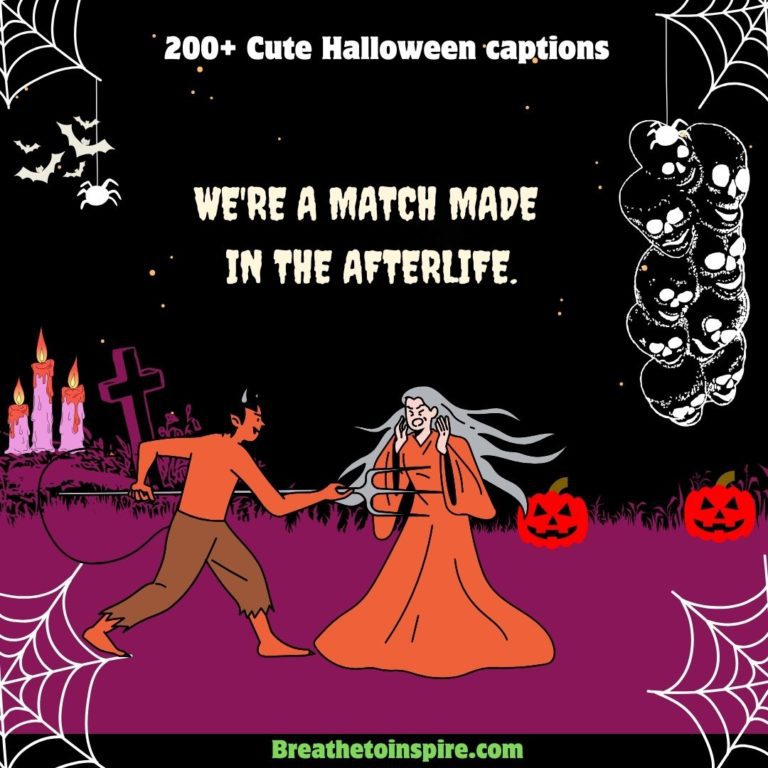 200+ Cute Halloween Captions For Instagram Pictures With Friends