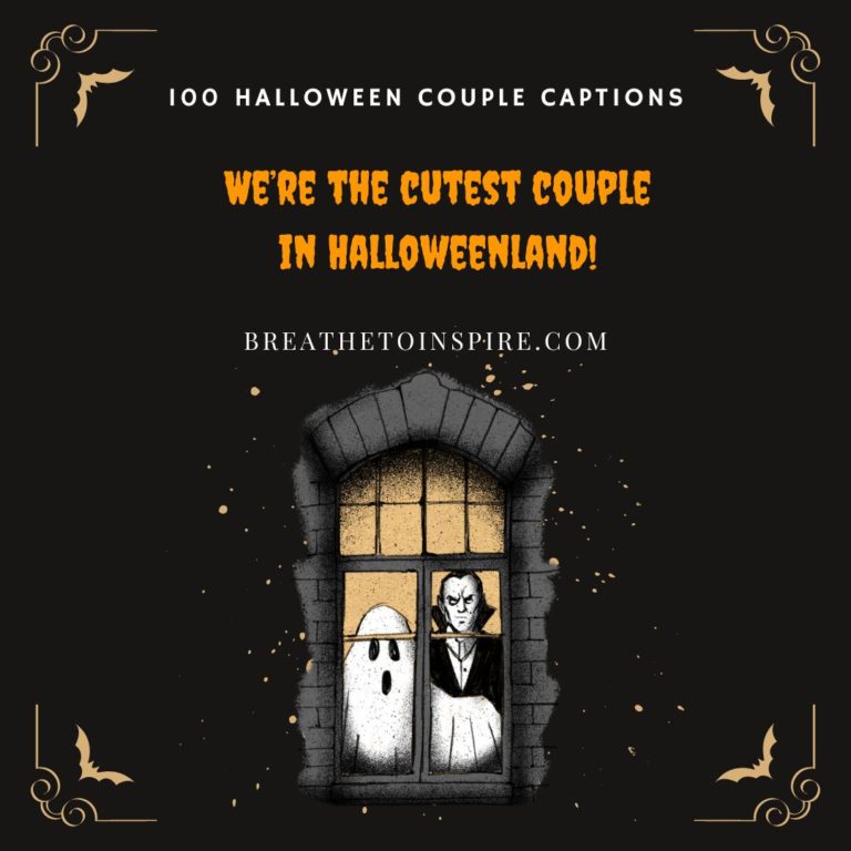 150+ Halloween Captions For Couples That Will Make Your Instagram