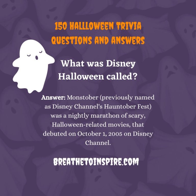 150 Ultimate Halloween Trivia Questions And Answers (Game Edition