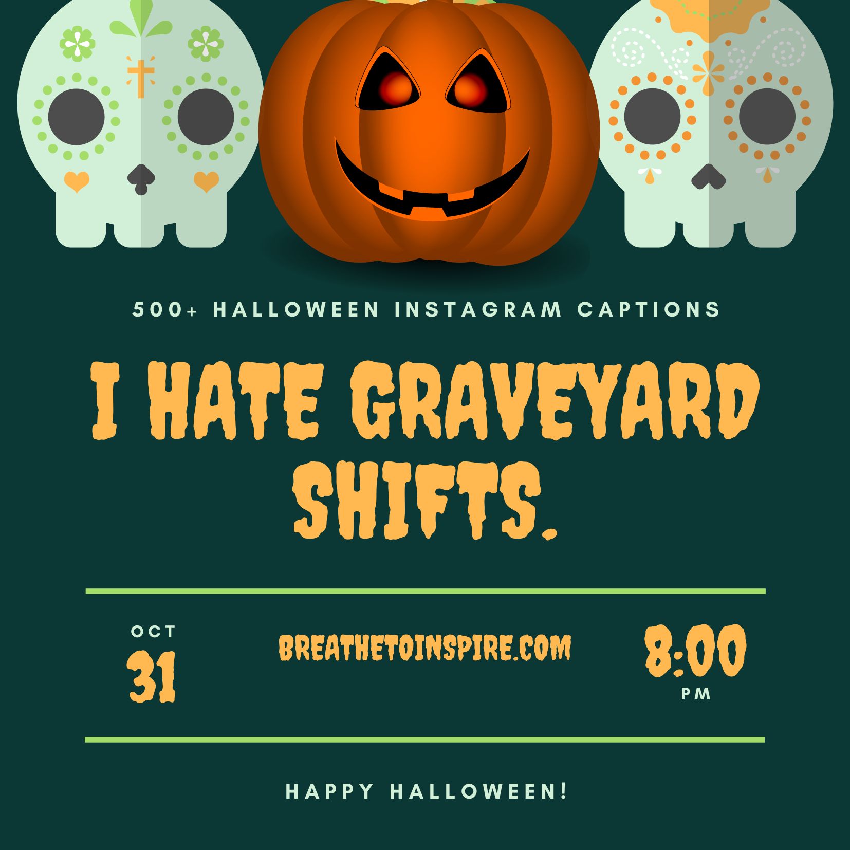 560+ Halloween Instagram Captions To Make You Insta Famous By Slaying ...