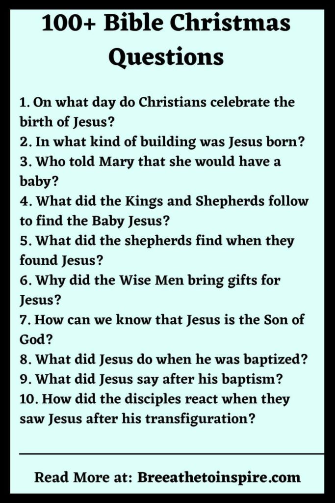 Bible-christmas-questions