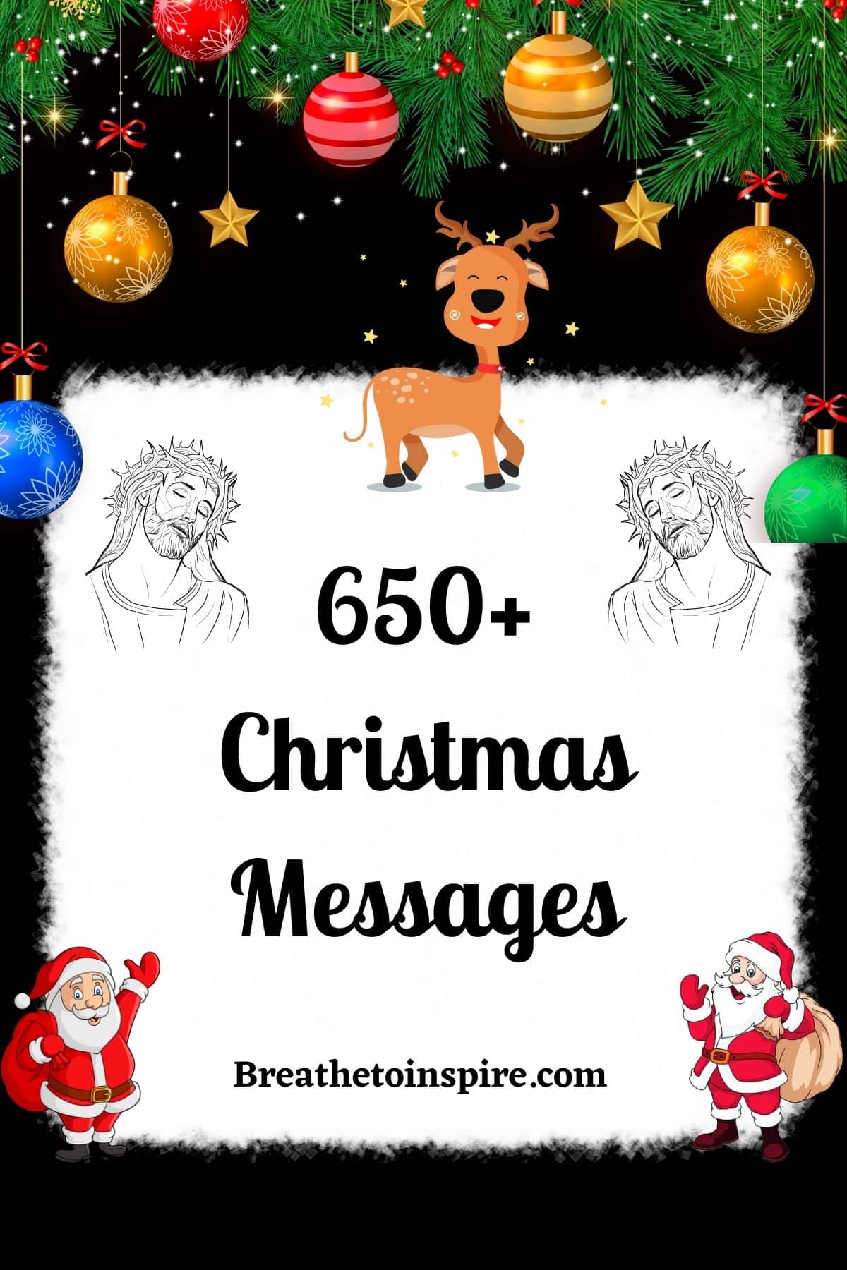 650+ Christmas Messages (Ultimate Holiday Edition For Family, Friends