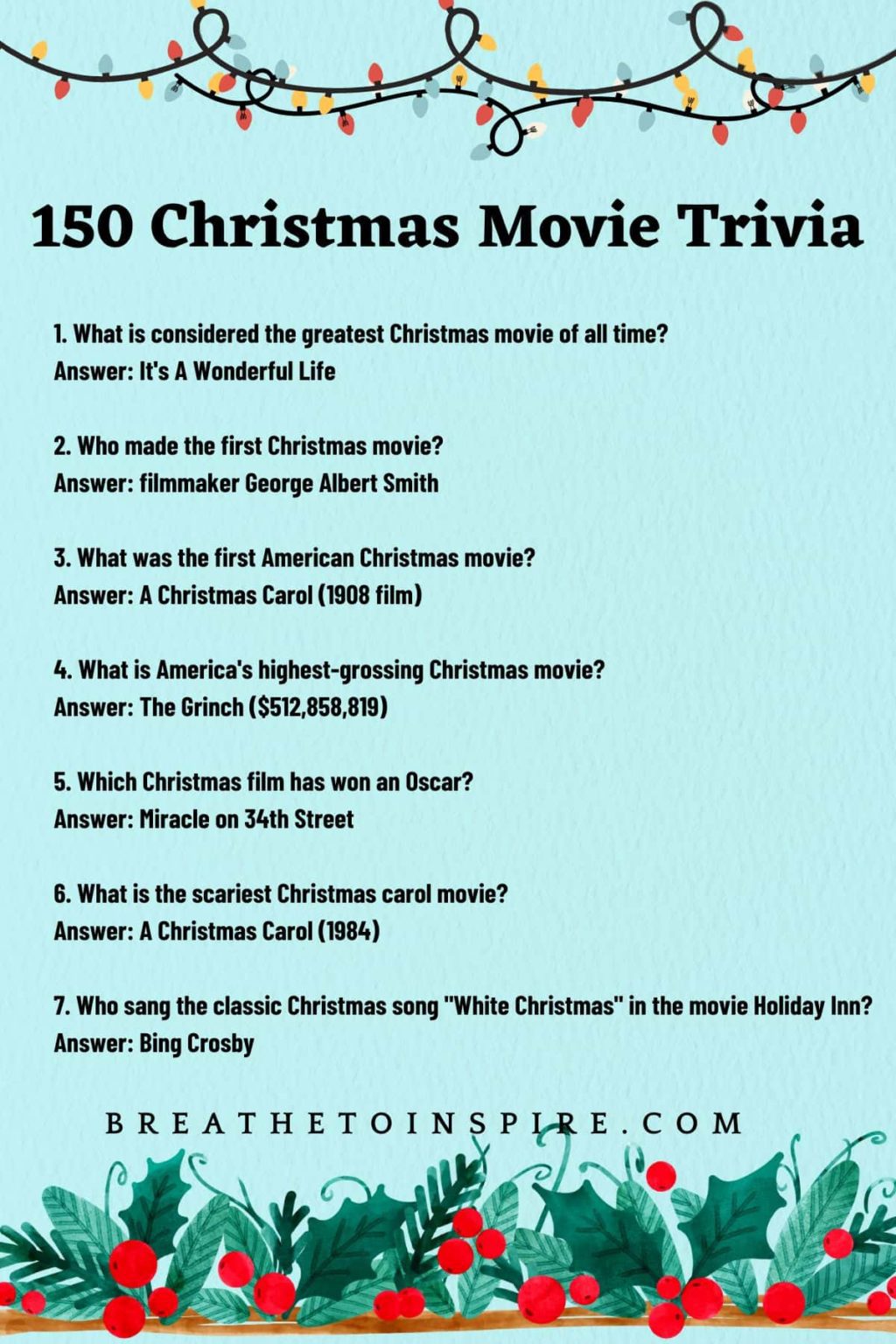 150 Christmas Movie Trivia Questions And Answers For Adults And Kids ...