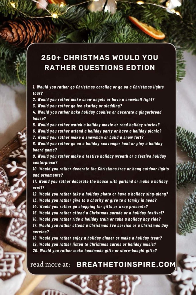 christmas-would-you-rather-questions