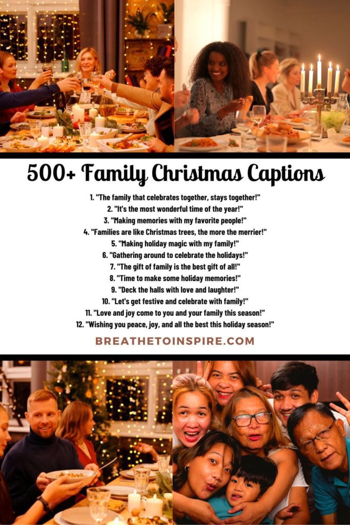 family-christmas-captions