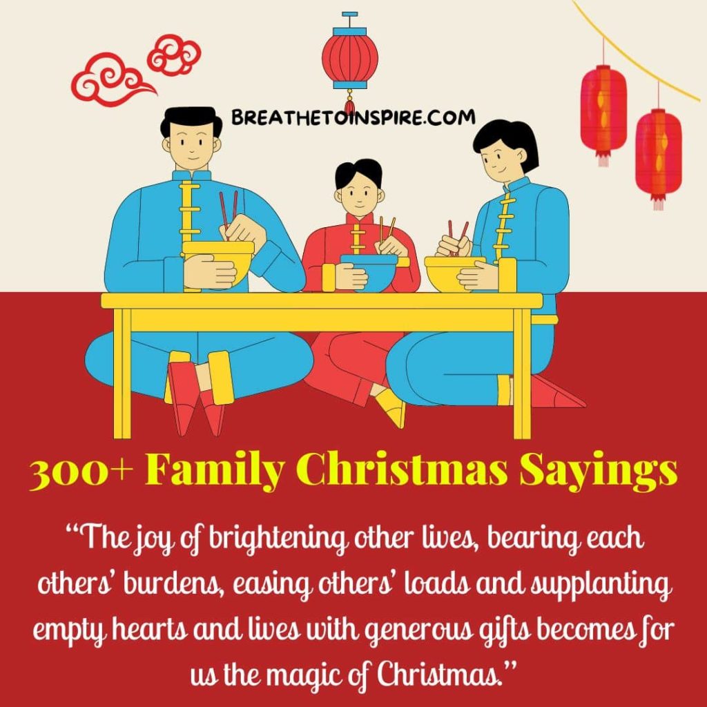 family-christmas-sayings