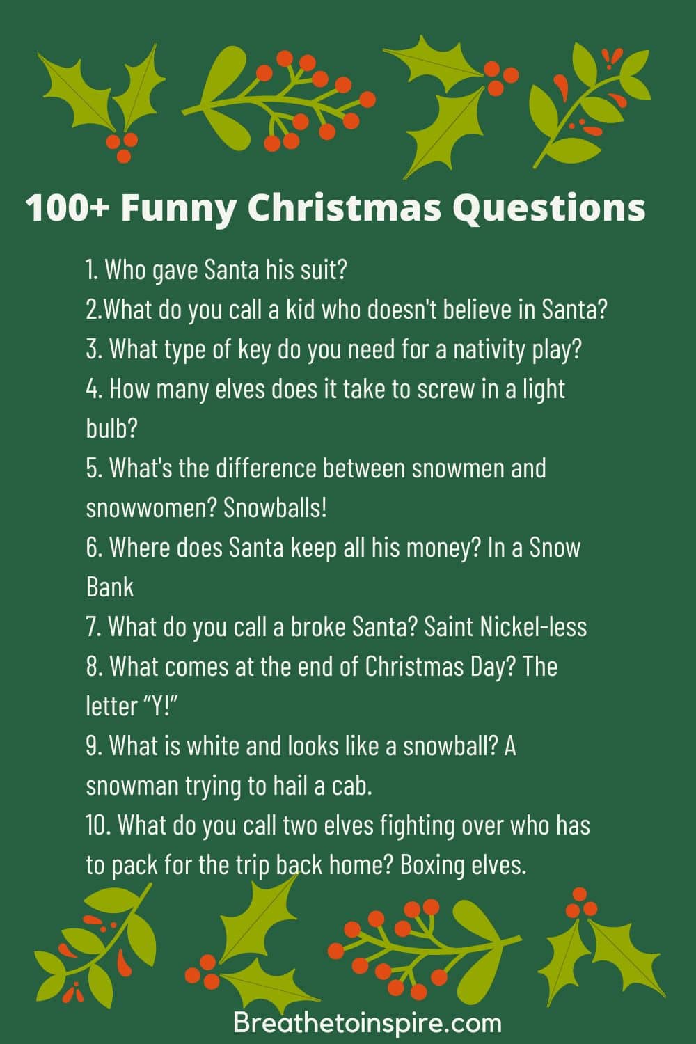 500 Christmas Questions To Ask To Get Into The Conversation Of Fun 500-christmas-questions-to-ask-to-get-into-the-conversation-of-fun