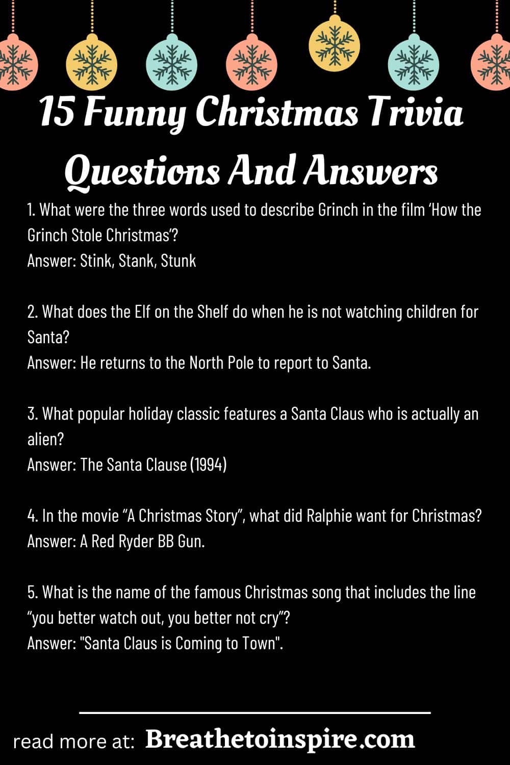 200+ Funny Christmas Questions To Ask 2023 (quiz, Trivia, Icebreakers ...