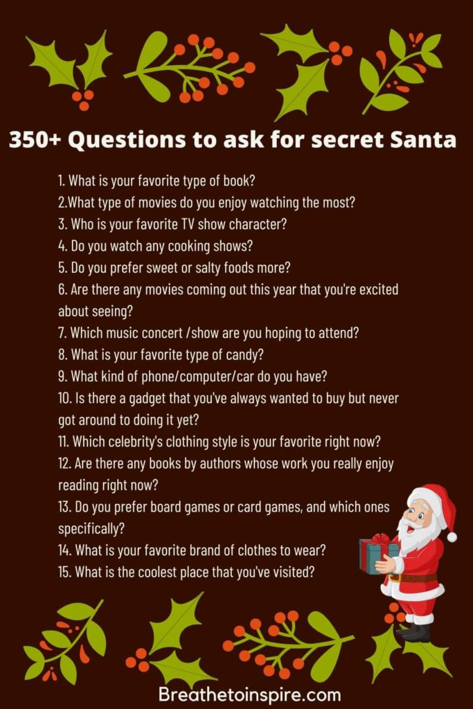questions-to-ask-for-secret-santa