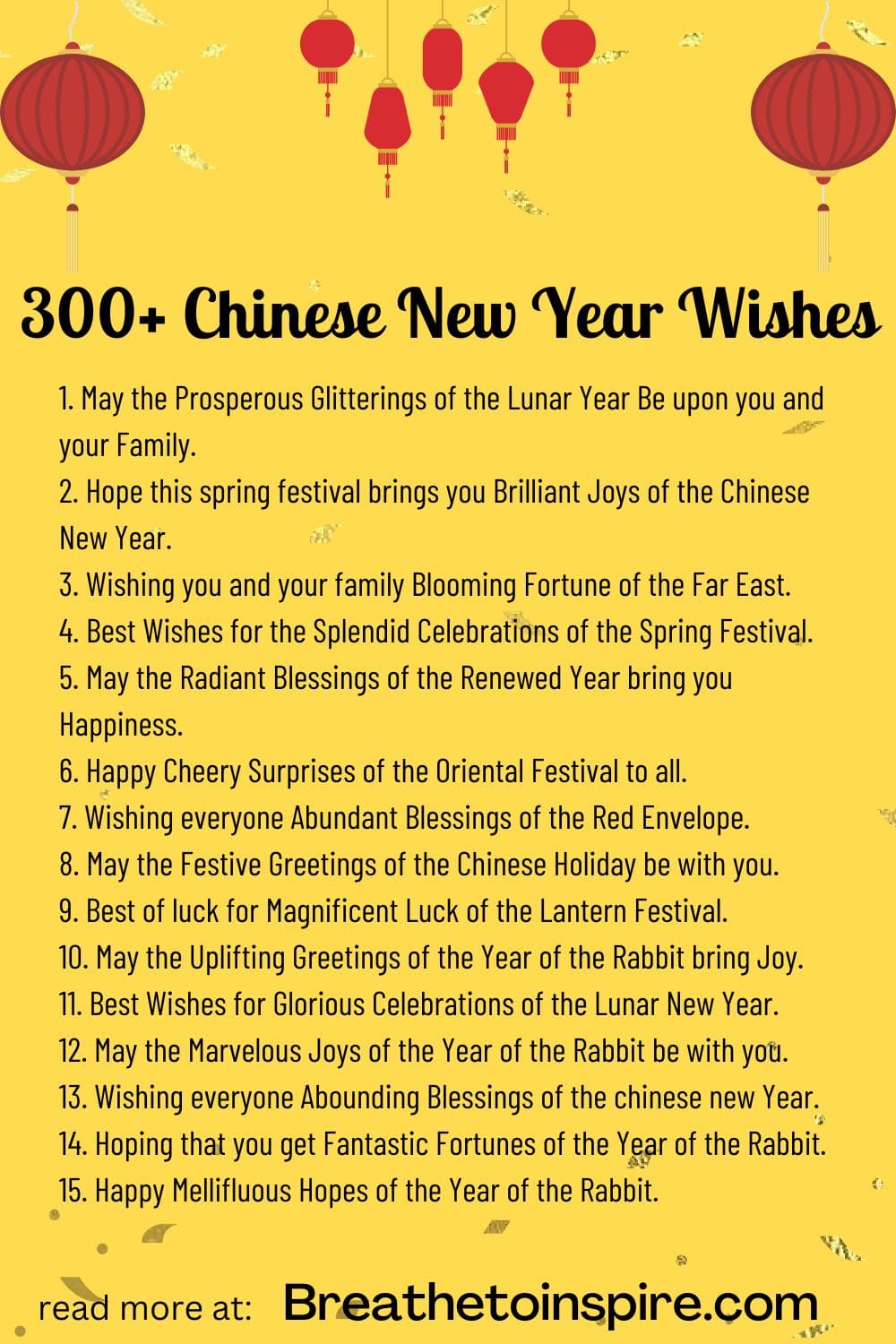 300 Chinese New Year Wishes, Greetings For This Lunar And Spring