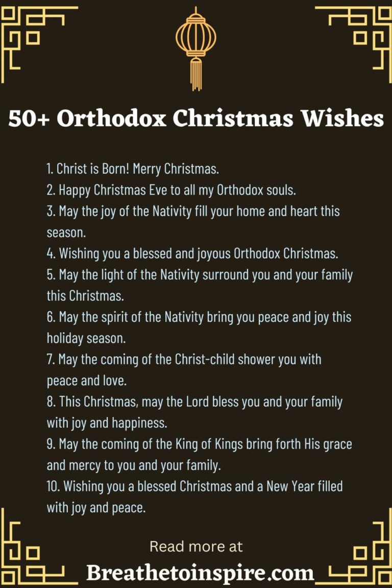 150 Orthodox Christmas Greetings, Wishes, Quotes, Trivia, Facts, Questions, Icebreakers 