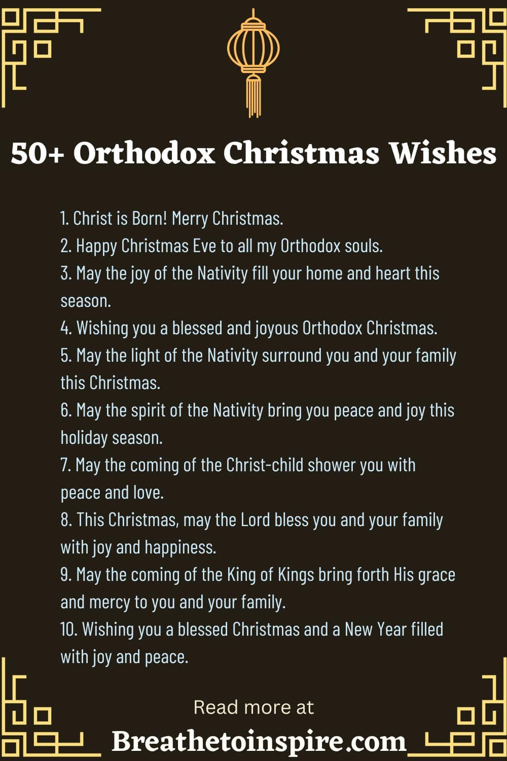 150 Orthodox Christmas Greetings, Wishes, Quotes, Trivia, Facts