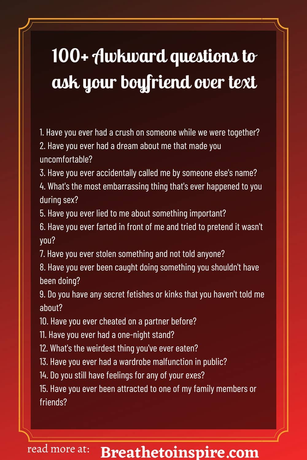 250 Questions To Ask Your Boyfriend Over Text freaky Deep Funny 