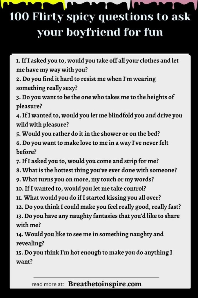 flirty-spicy-questions-to-ask-your-boyfriend