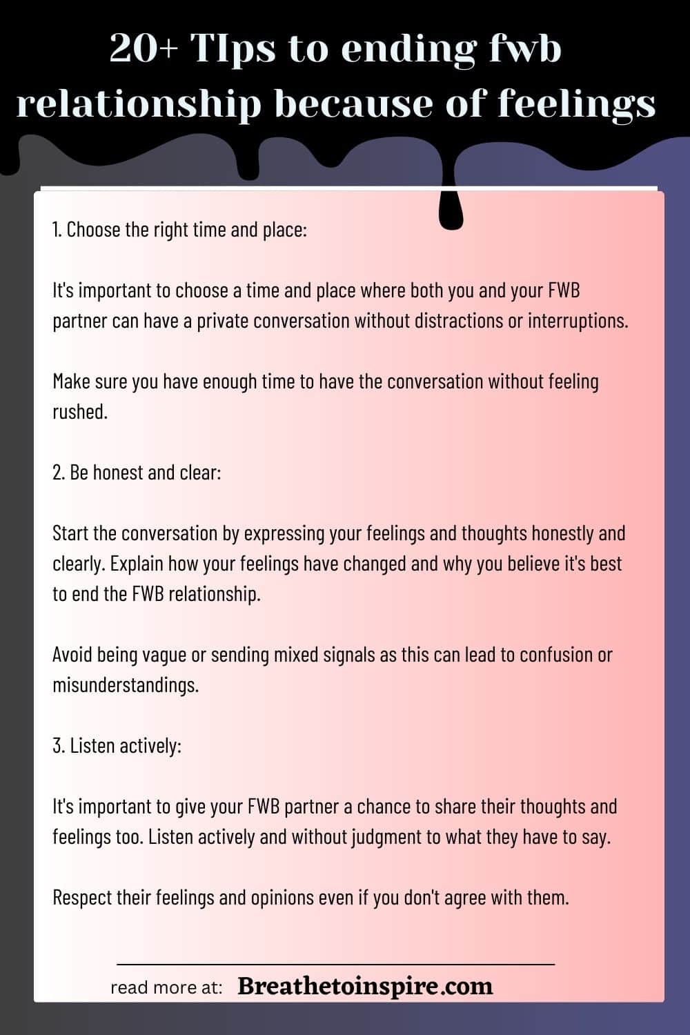 Your Guide To Ending Fwb Because Of Feelings (signs, Reasons, Tips