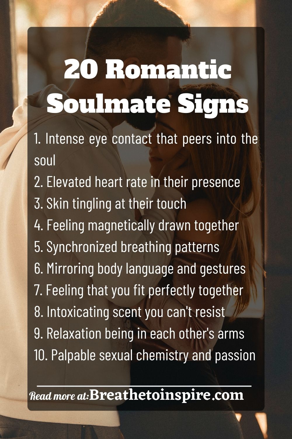 20 Romantic Soulmate Signs You Have Been Looking For - Breathe To Inspire