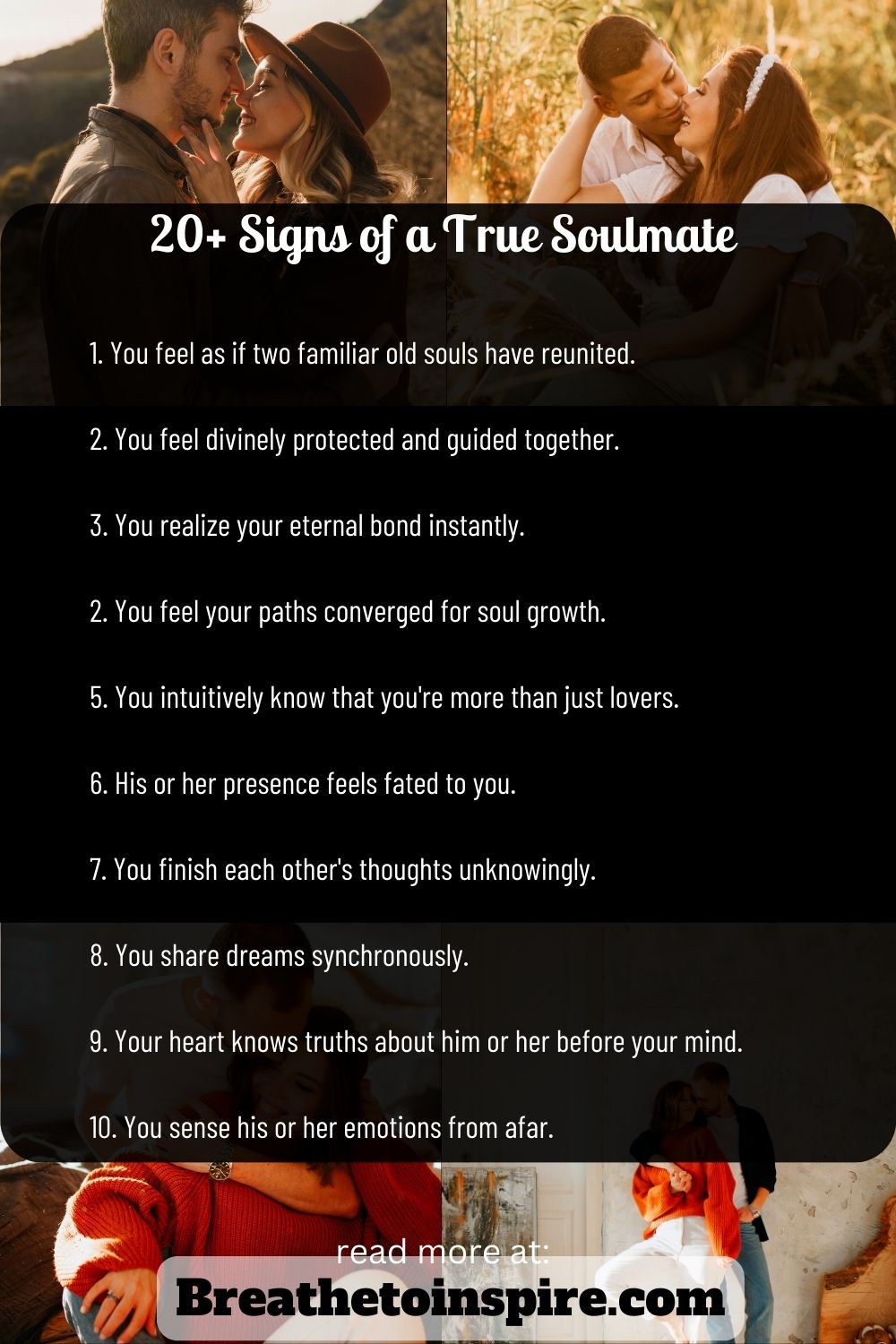 What Are Signs Of A Soulmate Definition And Soulmate Signs Breathe To Inspire 6592