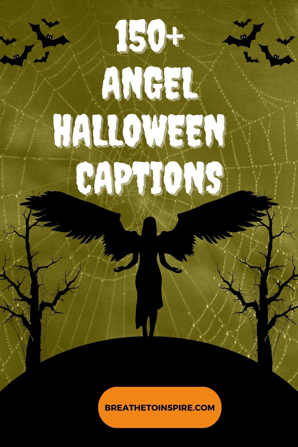 150 Angel Halloween Captions (2023 Edition) Breathe To Inspire