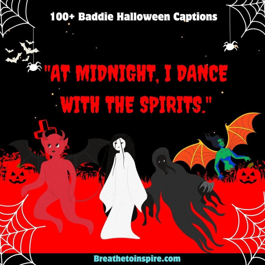 baddie-captions-halloween-edition