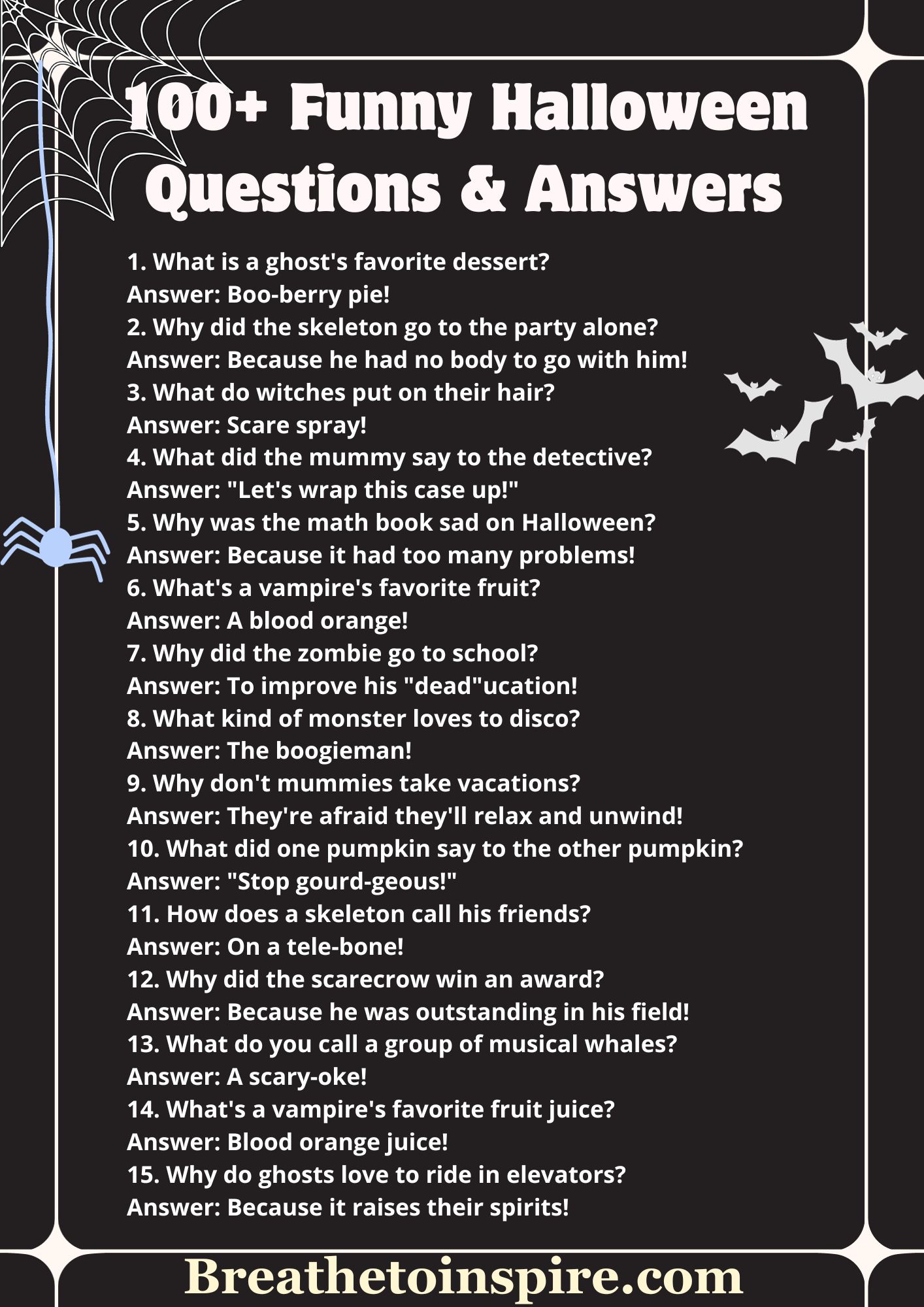 250+ Funny Halloween Questions For This Spooktacular Season 2023 Fun