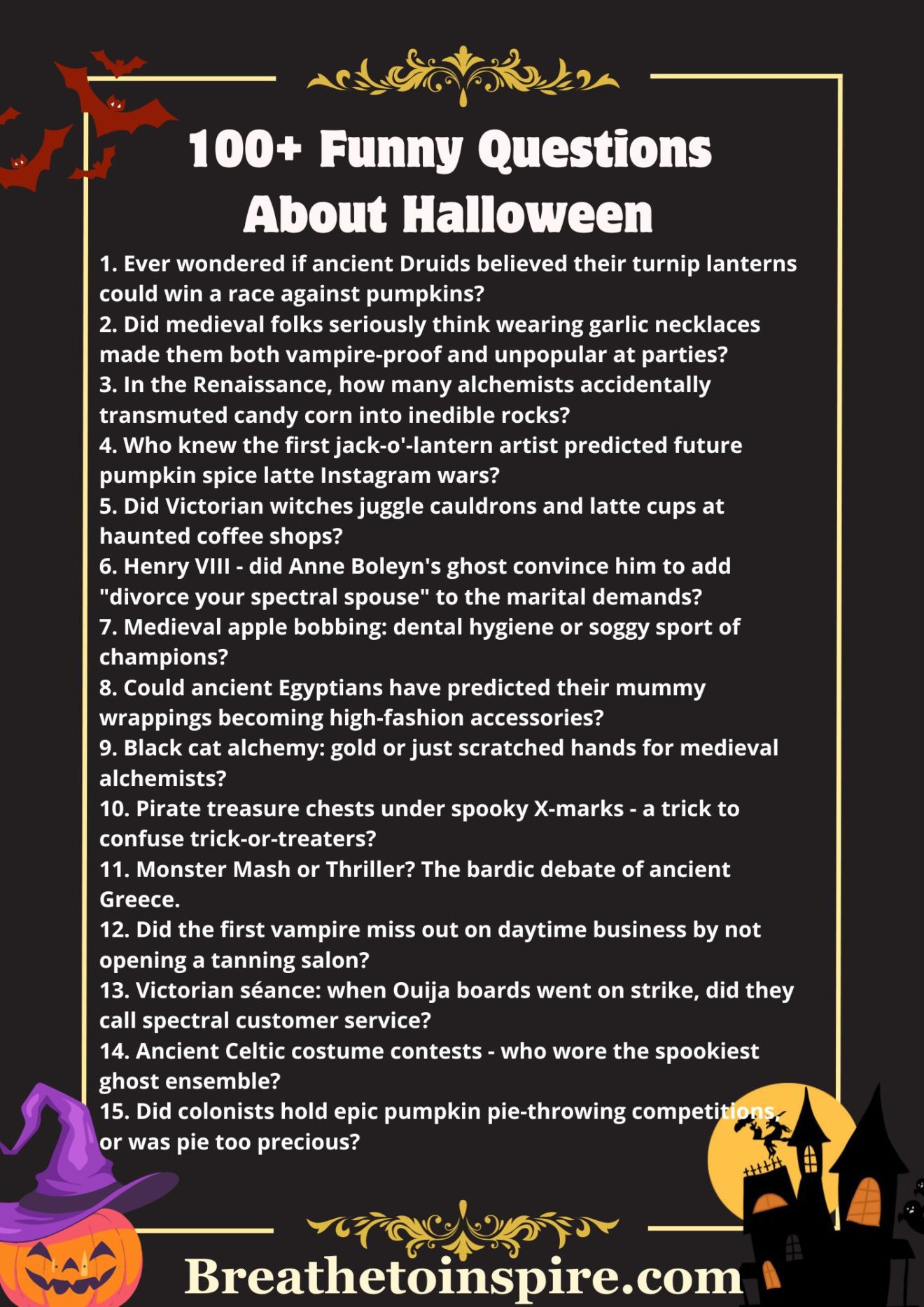 250+ Funny Halloween Questions For This Spooktacular Season - 2023 Fun ...