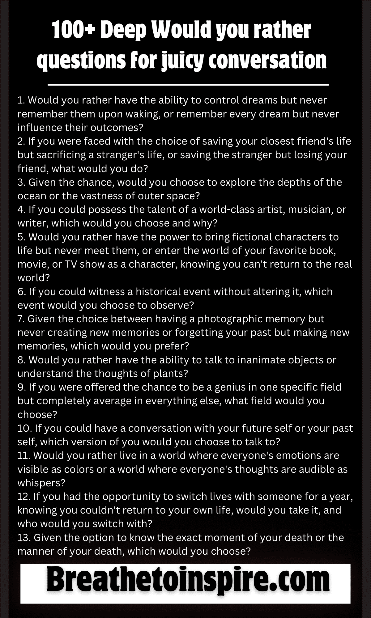 250+ Juicy Would You Rather Questions For Friends, Couple, Boyfriend Or